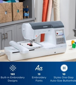 Brother Disney 100th Anniversary WLAN Sewing and Embroidery Combo Machine