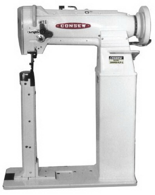 Consew 289RB-HLP-2 High Speed Extra High Post Type, Single Needle, Drop Feed, Needle Feed, Walking Foot, Alternating Presser Feet, Lockstitch Machine