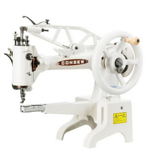 Consew 29B Single Needle with large bobbin, 12in Cylinder Arm, Shoe Repair and Mending, Lockstitch Machine