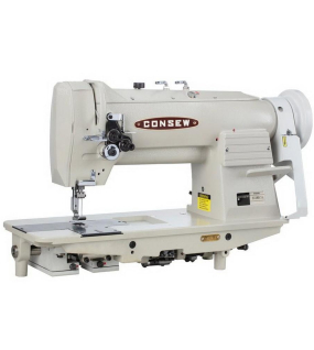 Consew 333RB-3 High Speed, Two Needle, Drop Feed, Needle Feed, Lockstitch Machine