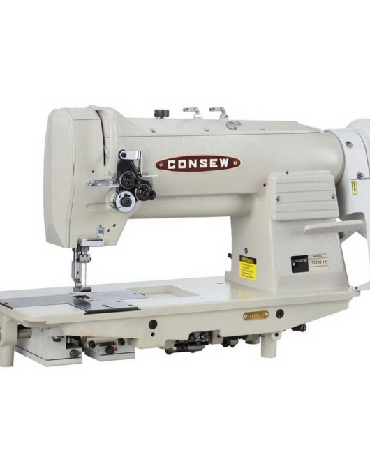 Consew 333RB-3 High Speed, Two Needle, Drop Feed, Needle Feed, Lockstitch Machine