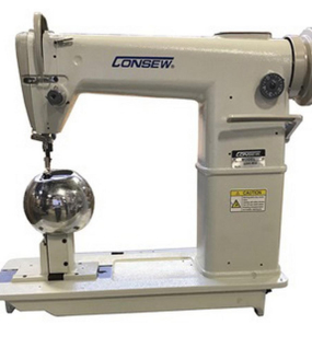 Consew Model 228R-WIG High Speed, Post Type, Single Needle, Drop Feed, Lockstitch Machine