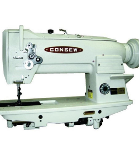 Consew Model 254RB-3 Flat Bed Needle Feed, Heavy Duty, Single Needle Lockstitch Machine