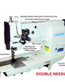Consew Premier 2339RB Double Needle With Assembled Table and Servo Motor
