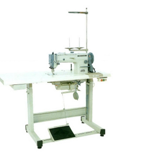 Highlead GC0398-1 Industrial Lockstitch Sewing Machine with Assembled Table and Servo Motor