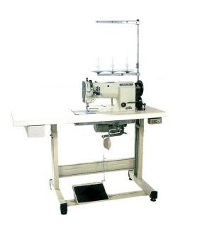 Highlead GC20518 Series Industrial Sewing Machine with Assembled Table and Servo Motor