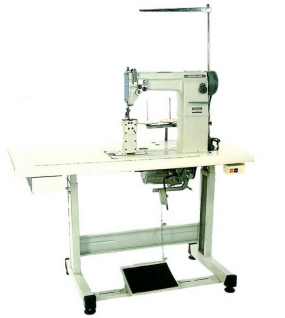 Highlead GC24018 Series Industrial Sewing Machines with Assembled Table and Servo Motor