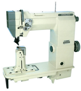 Highlead GC24618 Series Industrial Sewing Machines with Assembled Table and Servo Motor