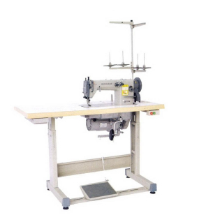 Highlead GK0318 Series Industrial Sewing Machines with Assembled Table and Servo Motor