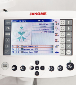 Janome MB-4Se Four-Needle Embroidery Machine