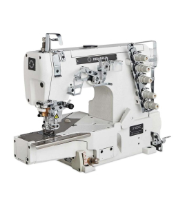 Reliable 3100IC Cylinder Bed Interlock Direct Drive Motor, Cover Stitch with Assembled Table and Uberlight 3100TL Light Lamp