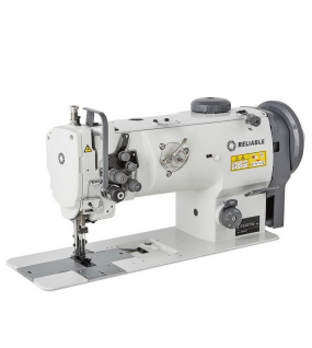 Reliable 4510TW Twin Needle Lockstitch, Walking Foot With Step Height Adjuster