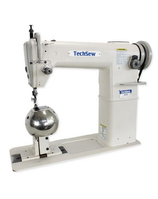 Techsew 810 Industrial Sewing Machine With Wig Attachment, Assembled Table and Motor